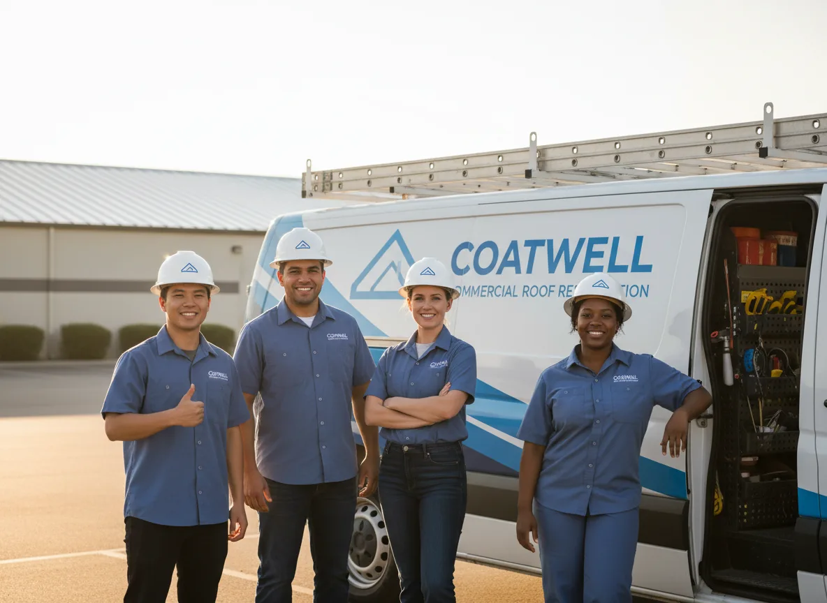 Commercial roof coating company in Harrisville, PA